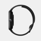 Unisex Processor Infinite Black Dial Amoled Silicone Watch GTS 4 BLACK