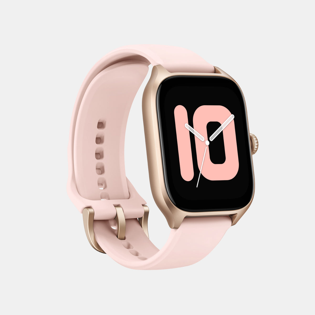 Unisex Processor Pink Dial Amoled Silicone Watch GTS 4 PINK