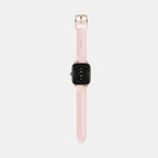 Unisex Processor Rosebud Pink Dial Amoled Silicone Watch GTS 4 PINK