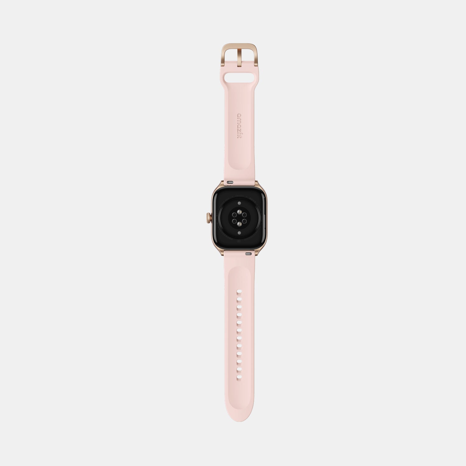 Unisex Processor Rosebud Pink Dial Amoled Silicone Watch GTS 4 PINK
