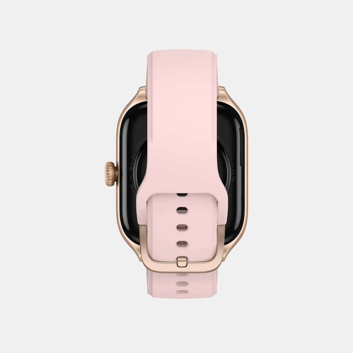 Unisex Processor Pink Dial Amoled Silicone Watch GTS 4 PINK