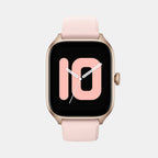 Unisex Processor Rosebud Pink Dial Amoled Silicone Watch GTS 4 PINK