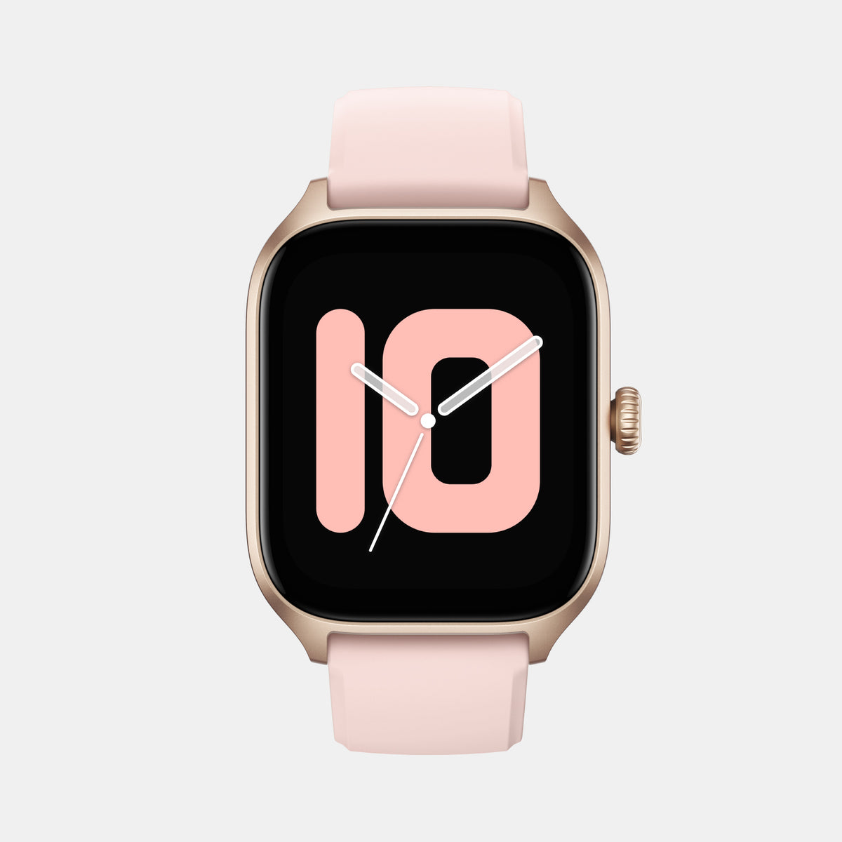 Unisex Processor Pink Dial Amoled Silicone Watch GTS 4 PINK