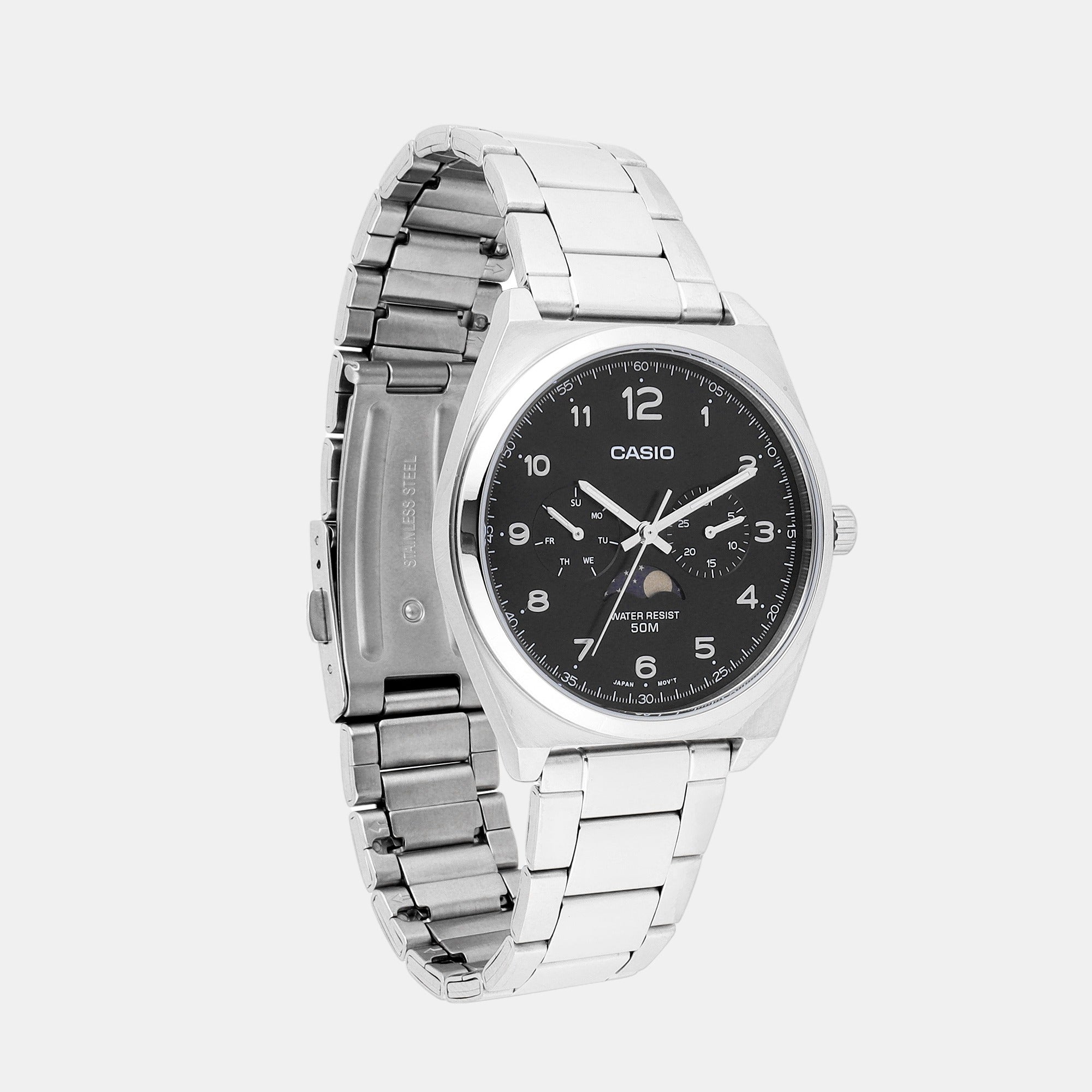 Casio Stainless Steel Black watch