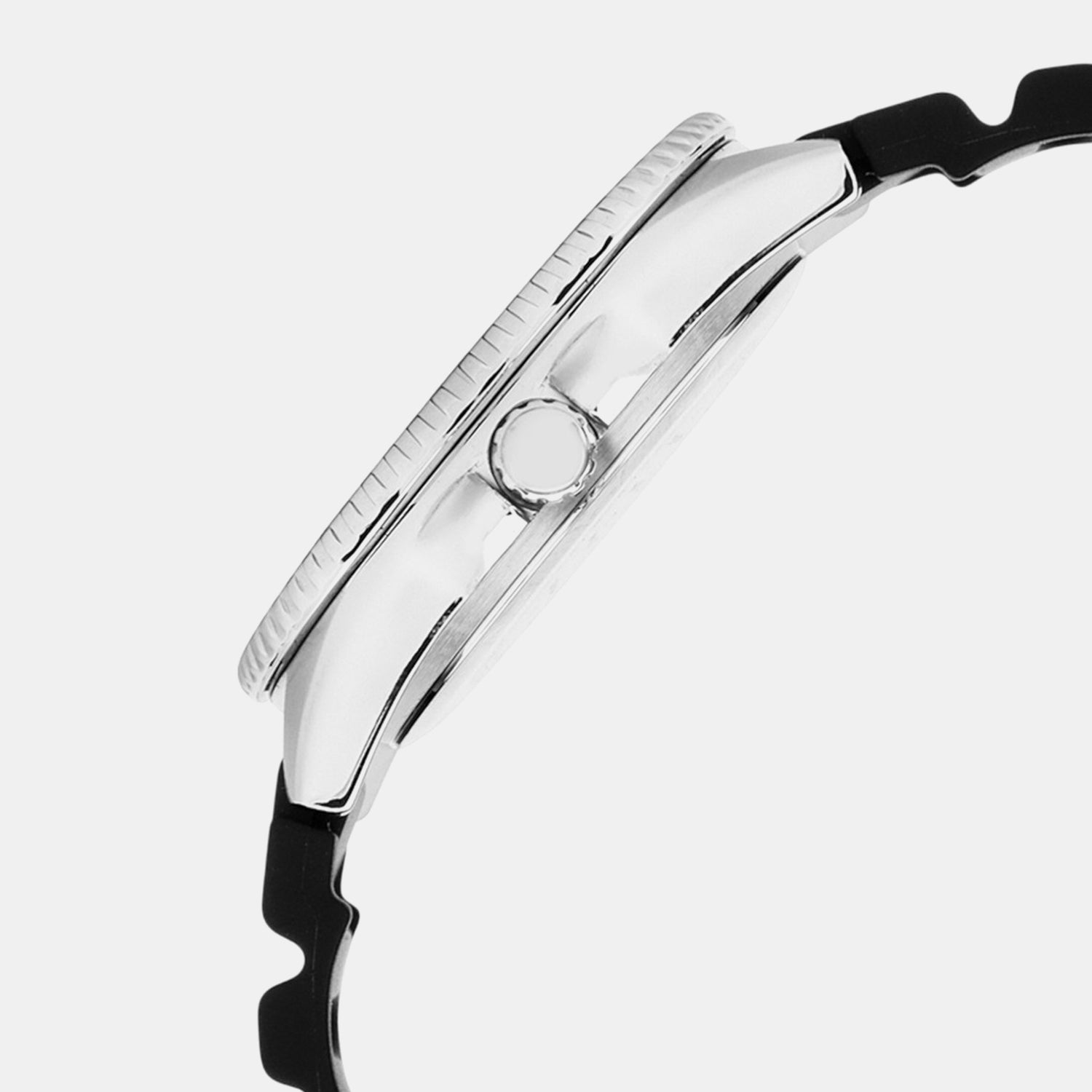 Enticer Men Quartz Black Dial Analog Resin Watch A2193