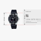 Enticer Men Quartz Black Dial Analog Resin Watch A2193