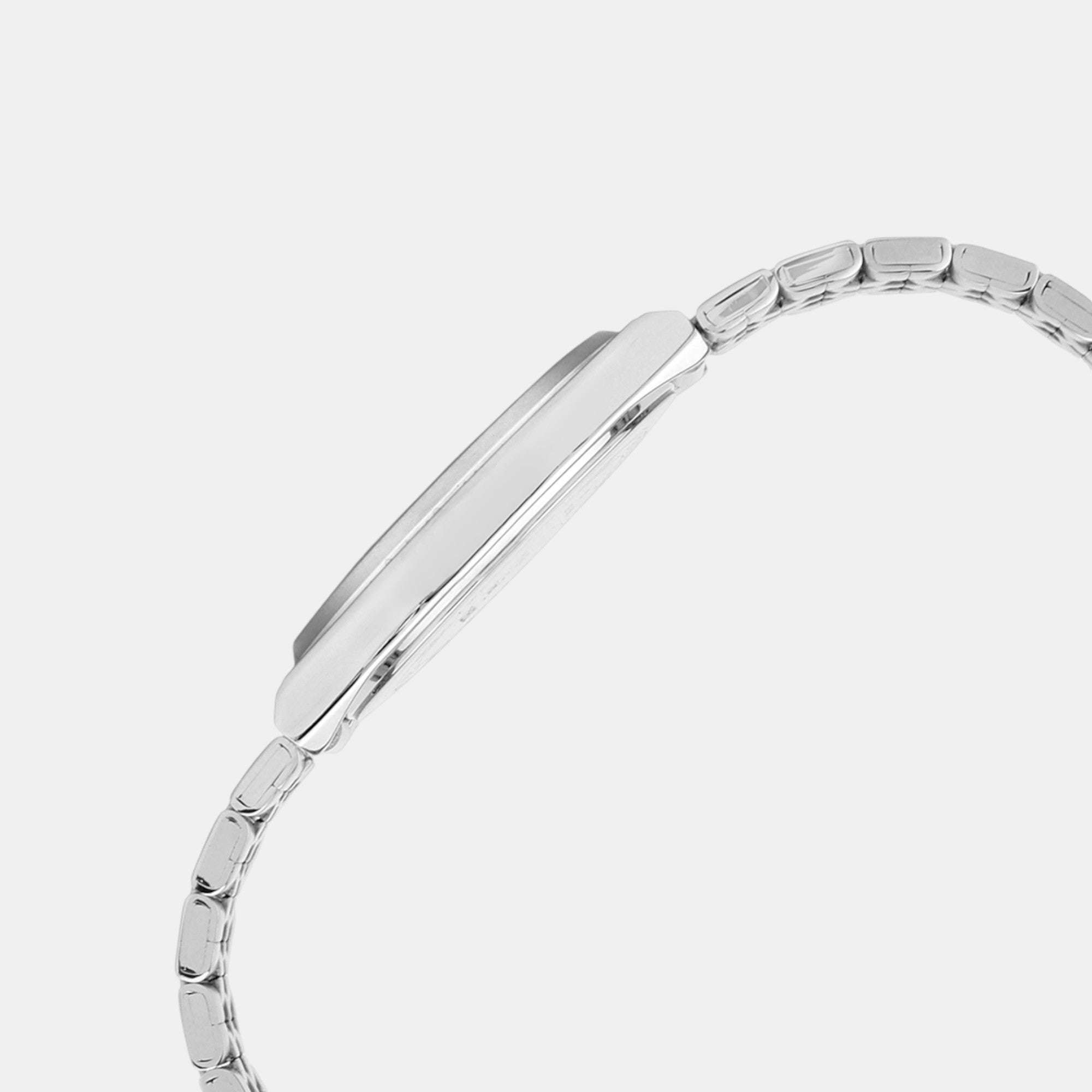 Enticer Men Quartz Pink Dial Analog Stainless Steel Watch A2200