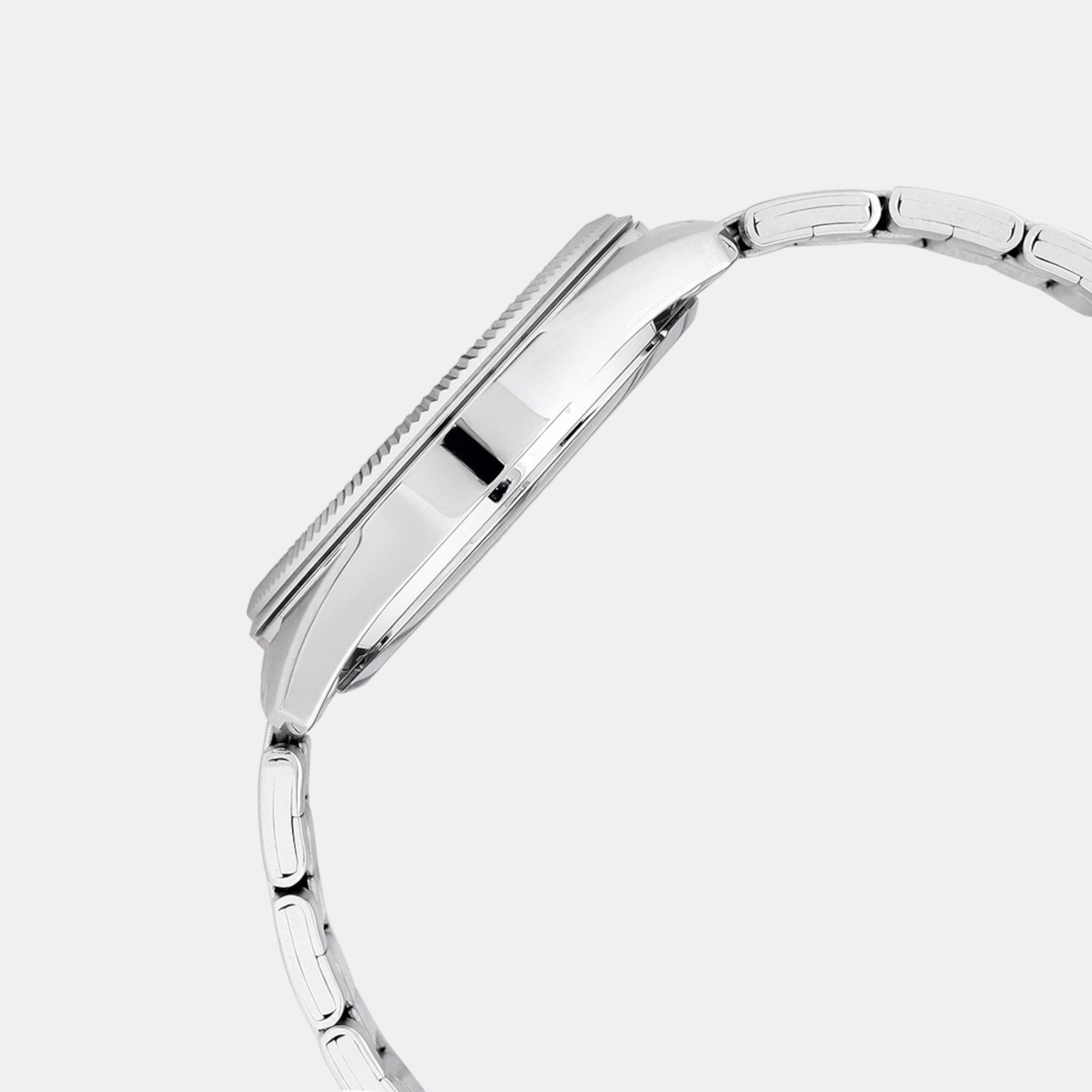 Enticer Men Quartz Black Dial Analog Stainless Steel Watch A2226