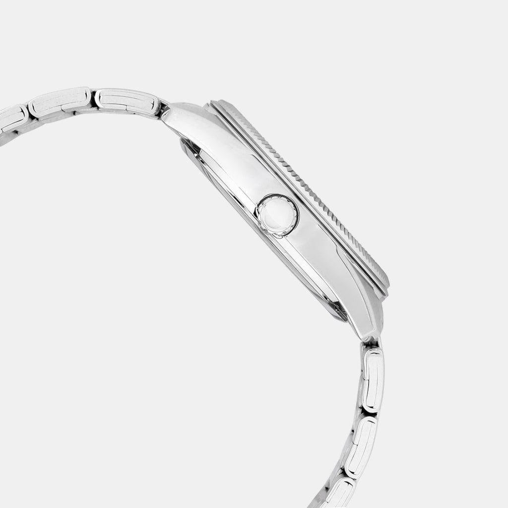 Enticer Men Quartz Black Dial Analog Stainless Steel Watch A2226