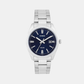 Enticer Men Blue Dial Analog Stainless Steel Watch MTP-1302PD-2AVEF - A2227