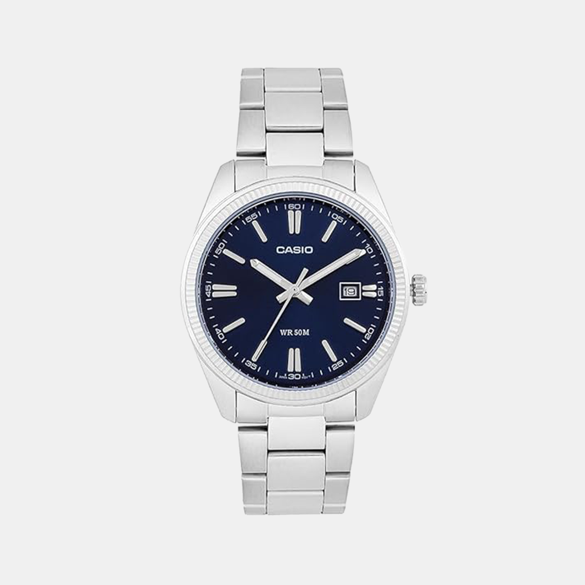 Casio Round Blue Analog watch
