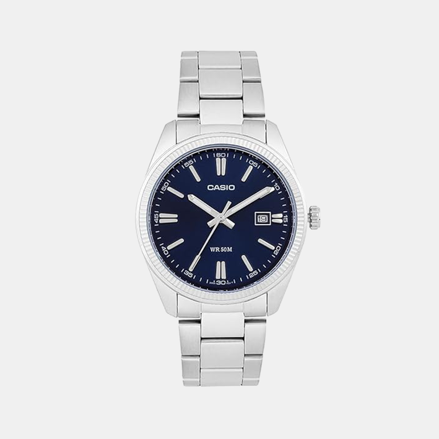 Casio Round Blue Analog watch