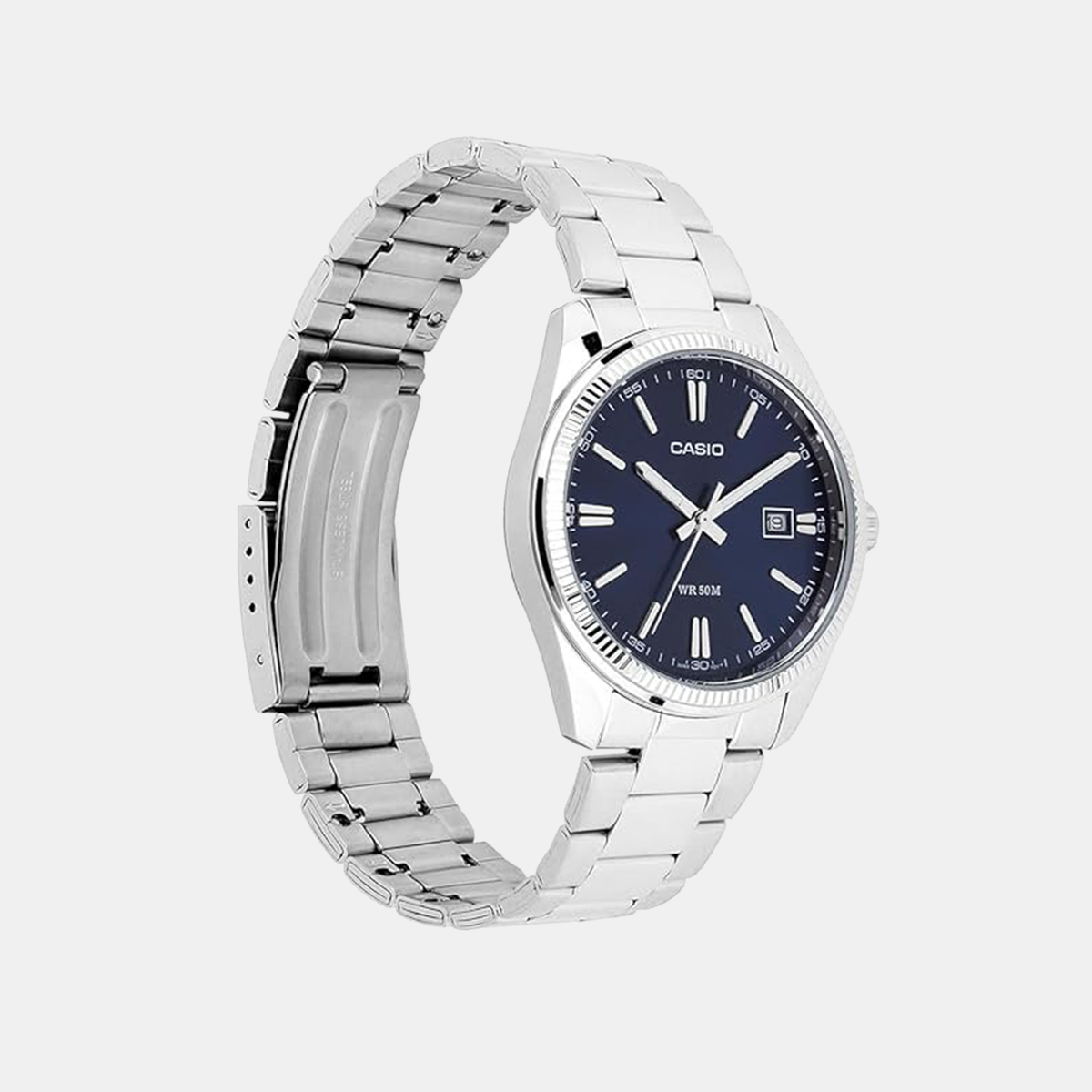 Casio Stainless Steel Blue watch