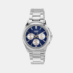 Casio Round Blue Multi-Function watch