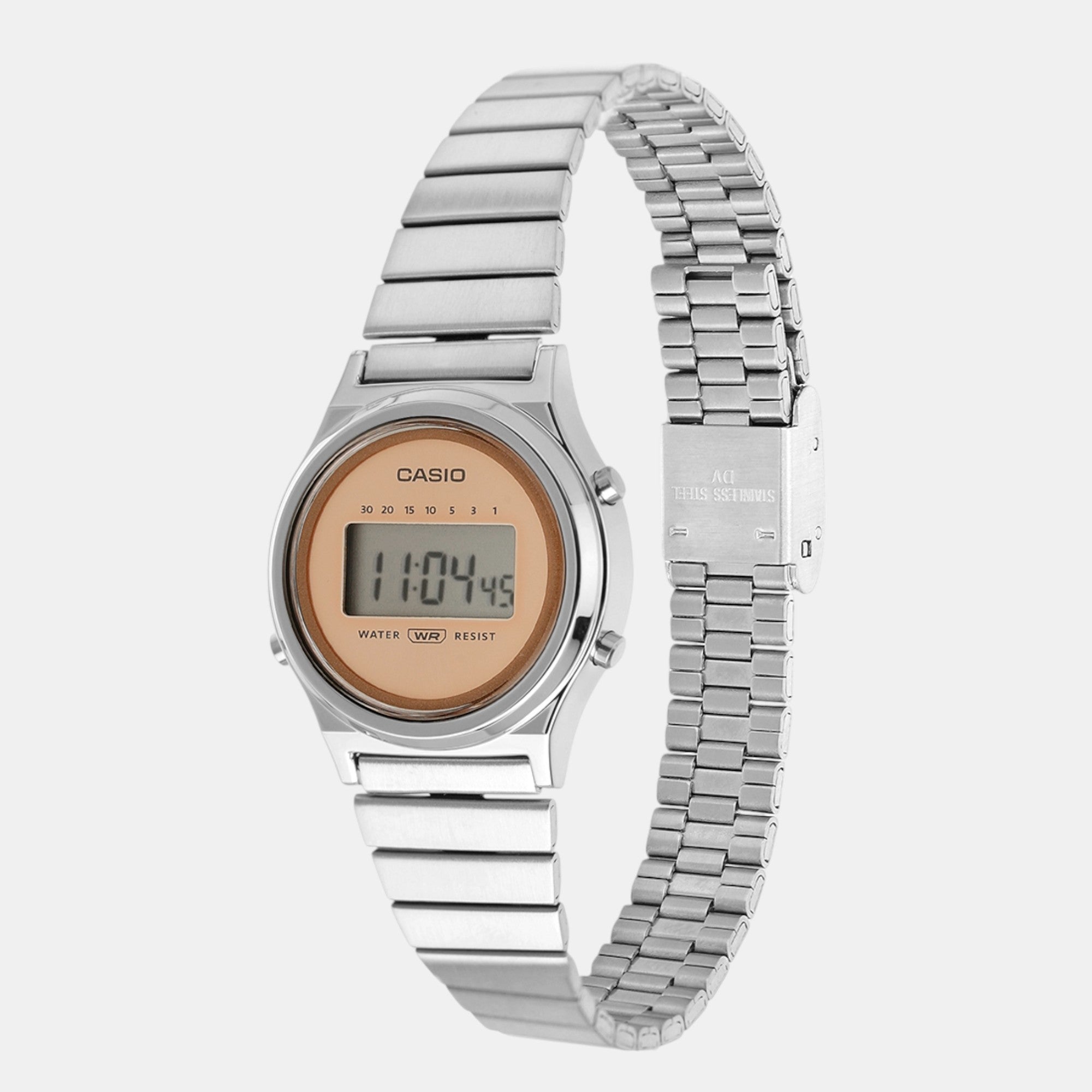 Casio Unisex Round Pink watch