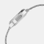 Vintage Unisex Quartz Silver Dial Digital Stainless Steel Watch A2232