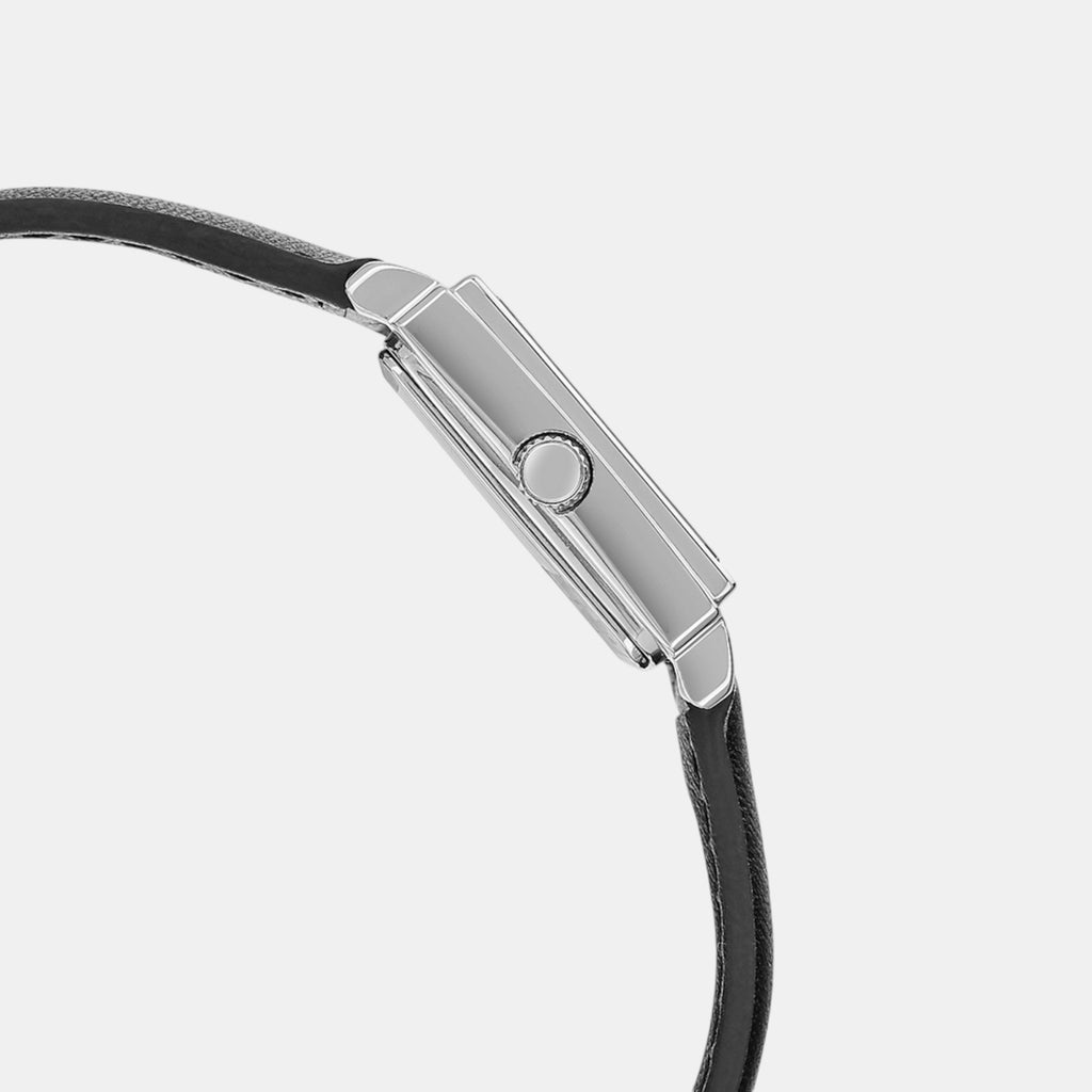 Enticer Women Quartz Black Dial Analog Leather Watch A2234