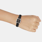 Enticer Women Quartz Black Dial Analog Leather Watch A2234