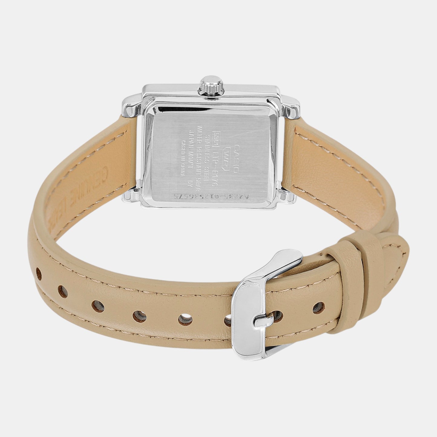 Enticer Women Quartz Beige Dial Analog Leather Watch A2235