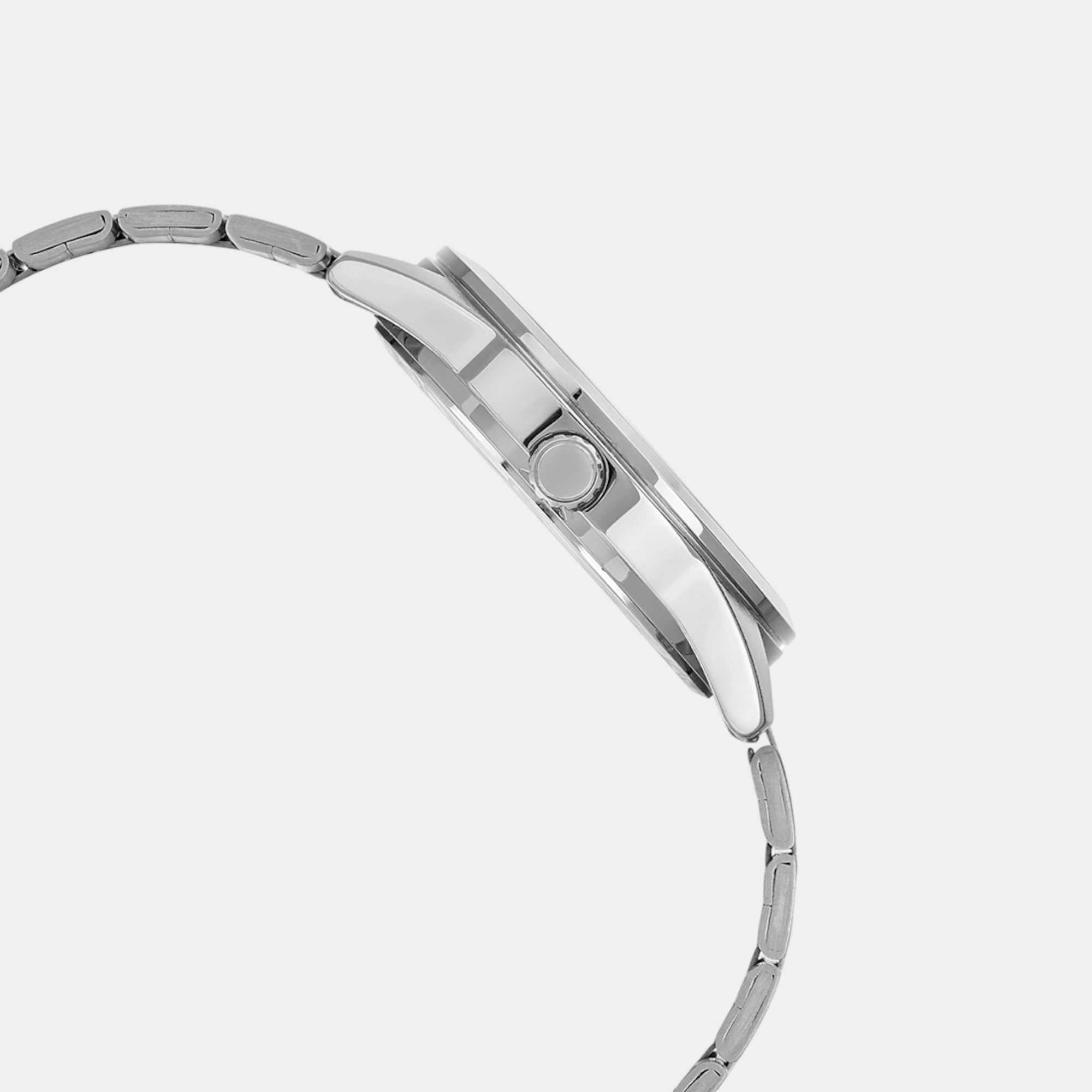 Enticer Men Quartz Green Dial Analog Stainless Steel Watch A2243