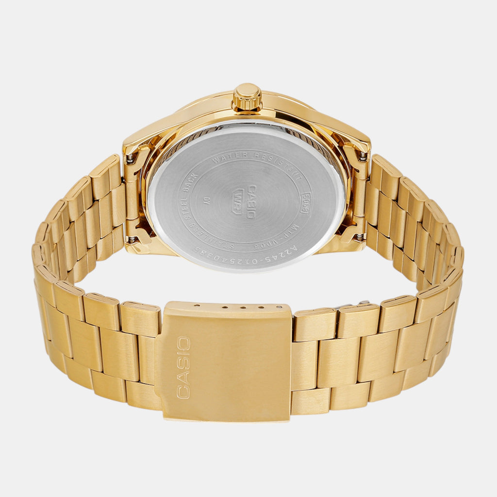 Enticer Men Quartz Blue Dial Analog Stainless Steel Watch A2245