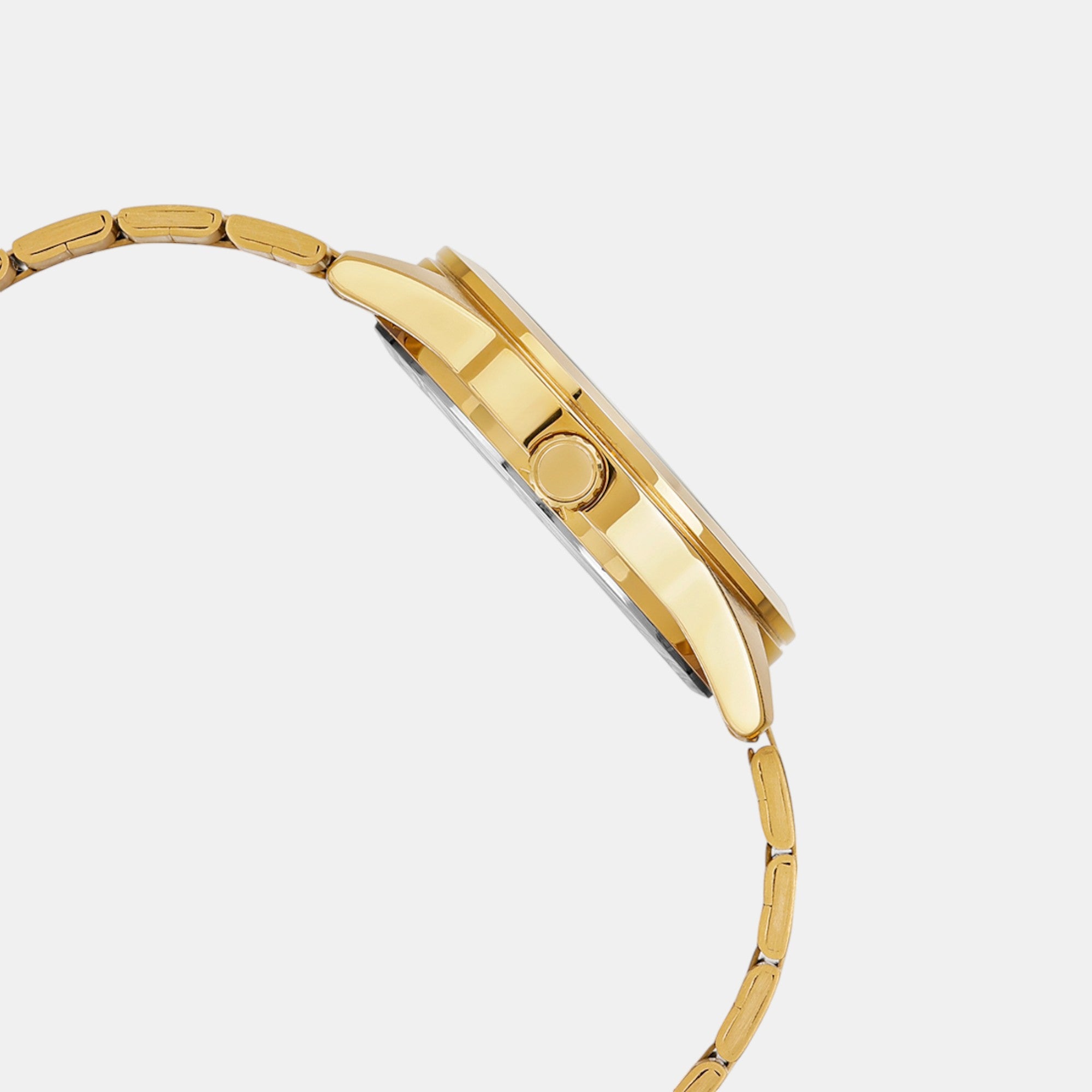 Enticer Men Quartz Green Dial Analog Stainless Steel Watch A2246