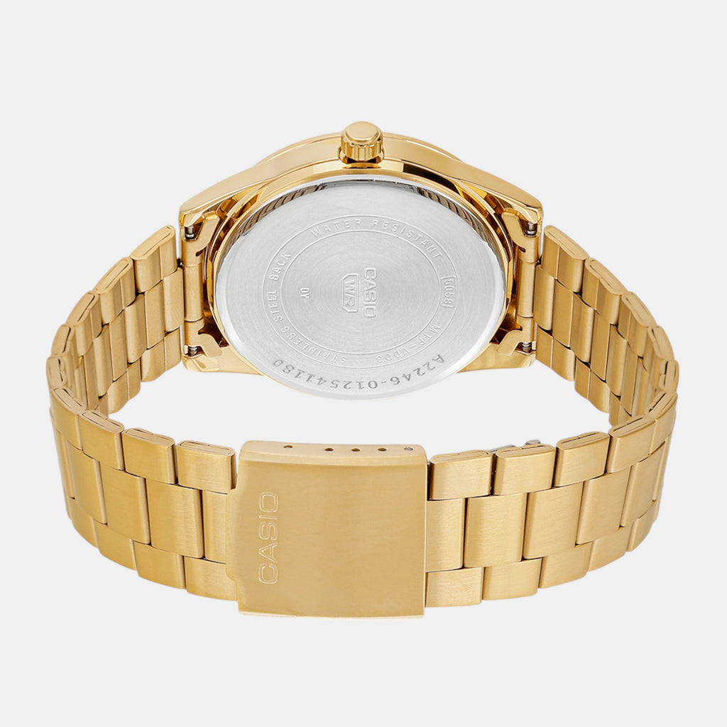 Enticer Men Quartz Green Dial Analog Stainless Steel Watch A2246