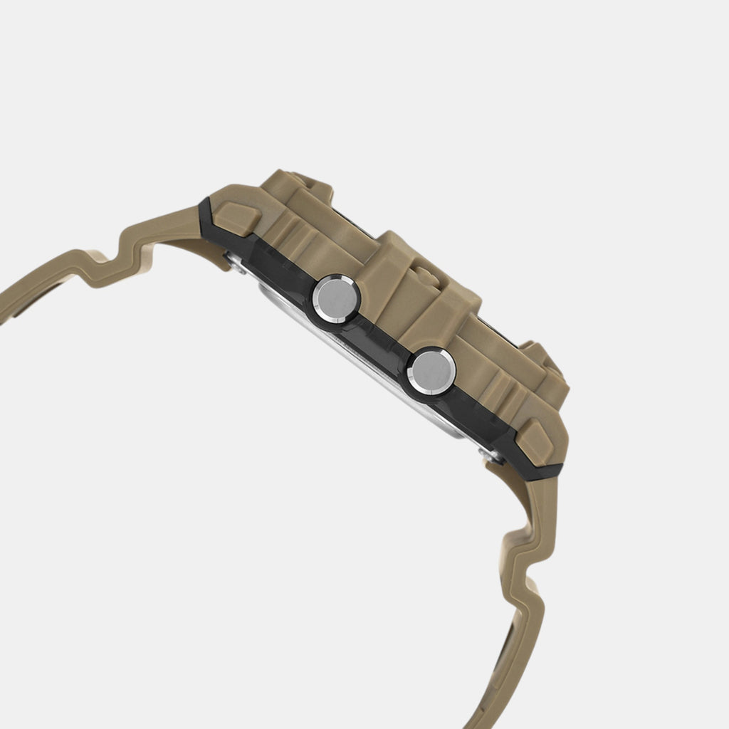 Youth Men Quartz Black Dial Digital Resin Watch A2248