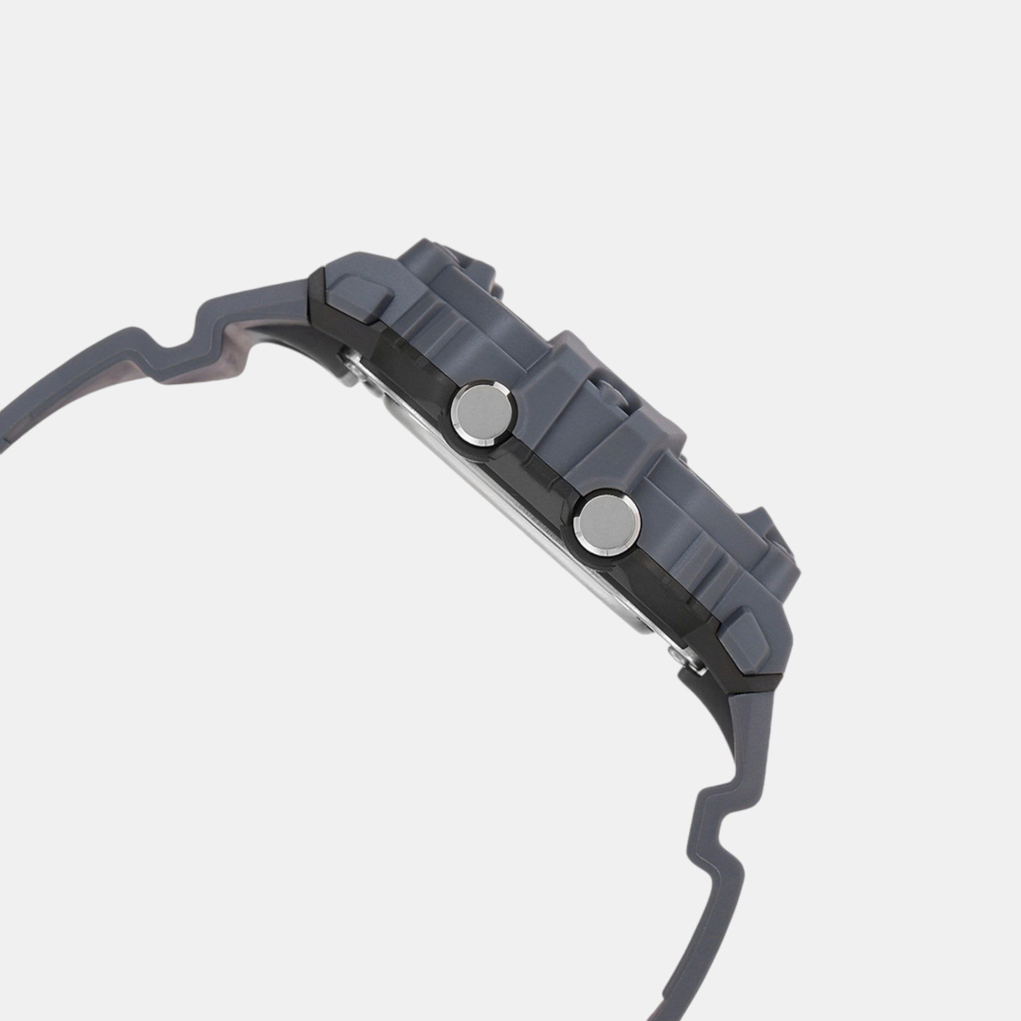 Youth Men Quartz Black Dial Digital Resin Watch A2249