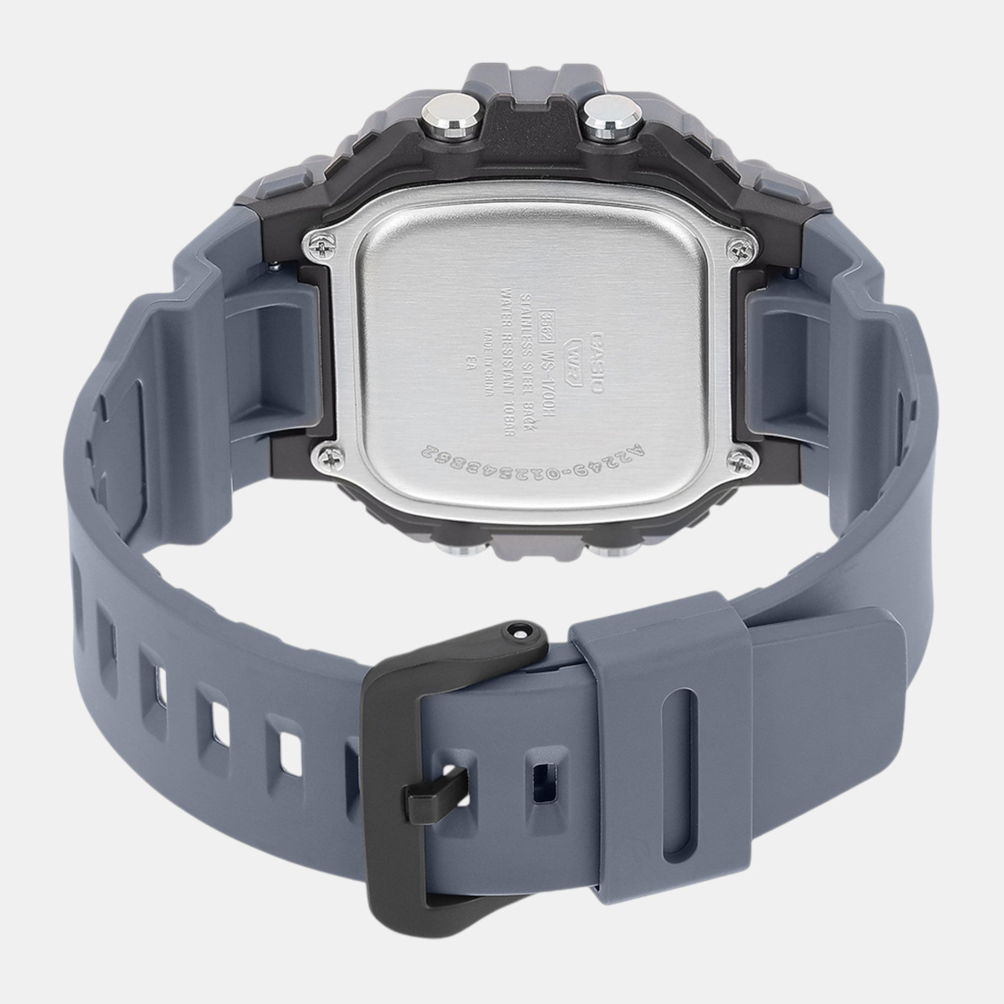 Youth Men Quartz Black Dial Digital Resin Watch A2249