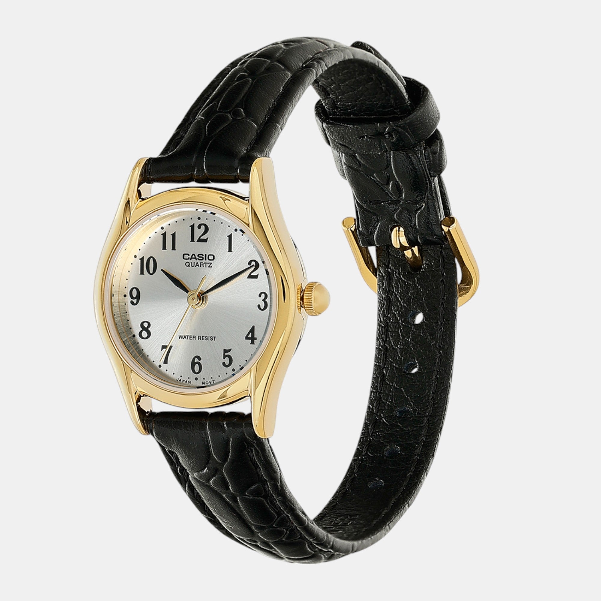 Enticer Women Quartz Gold Dial Analog Leather Watch A2264