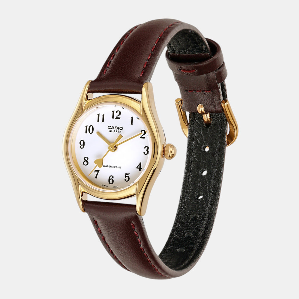 Enticer Women Quartz White Dial Analog Leather Watch A2265