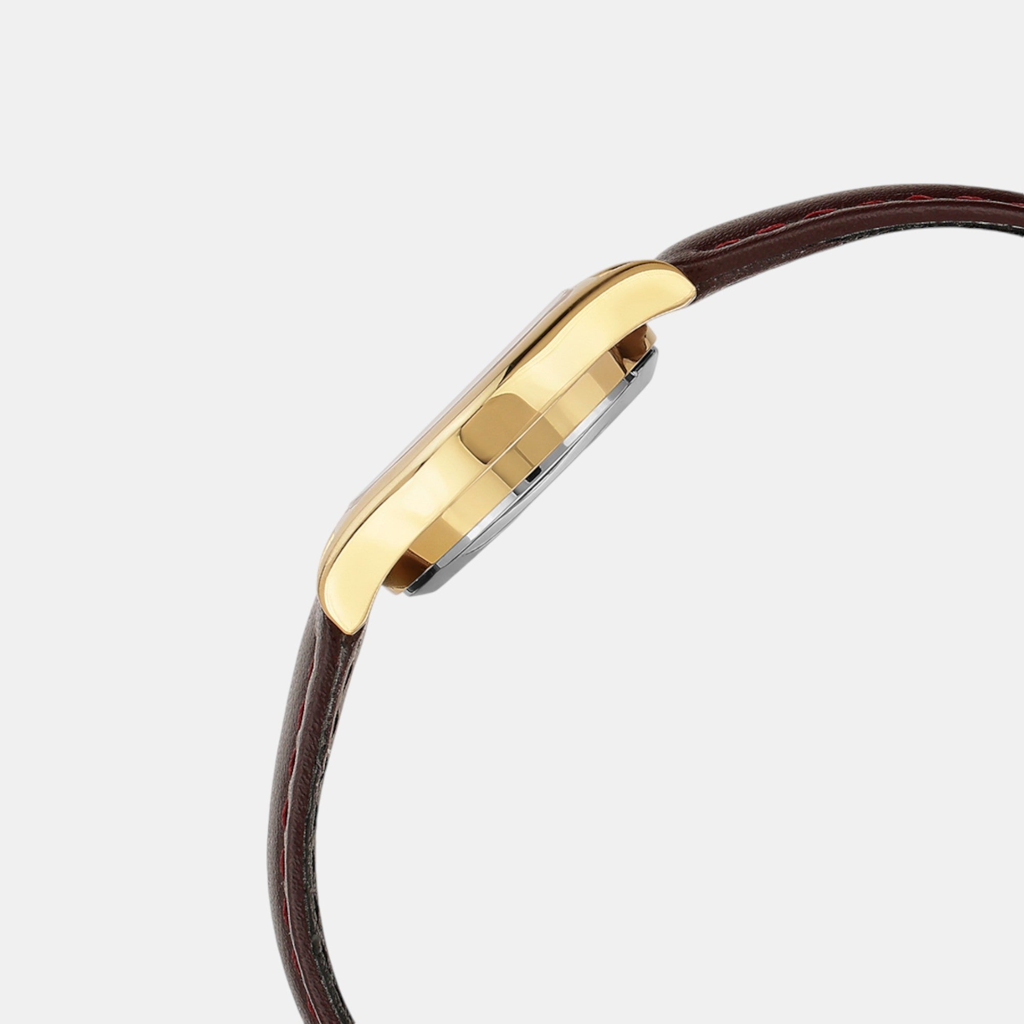 Enticer Women Quartz White Dial Analog Leather Watch A2265