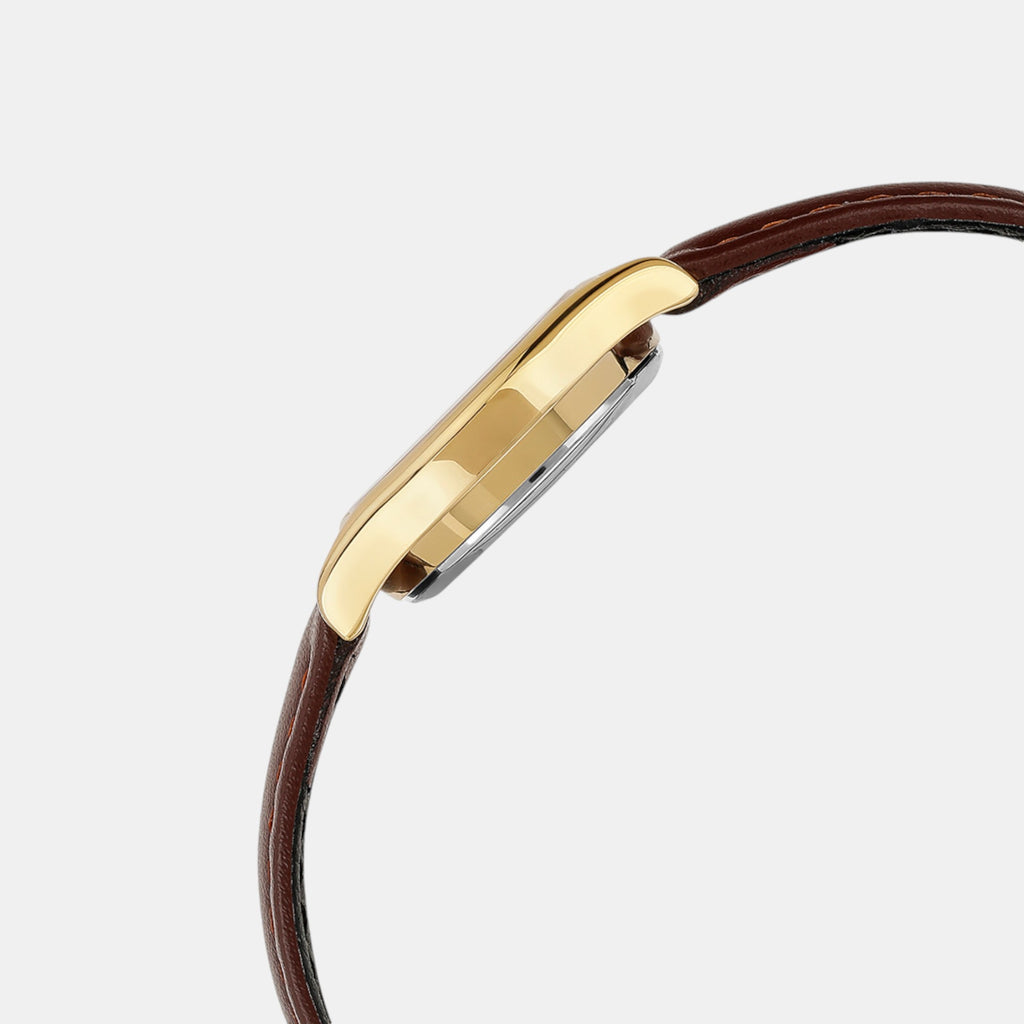 Enticer Women Quartz White Dial Analog Leather Watch A2266