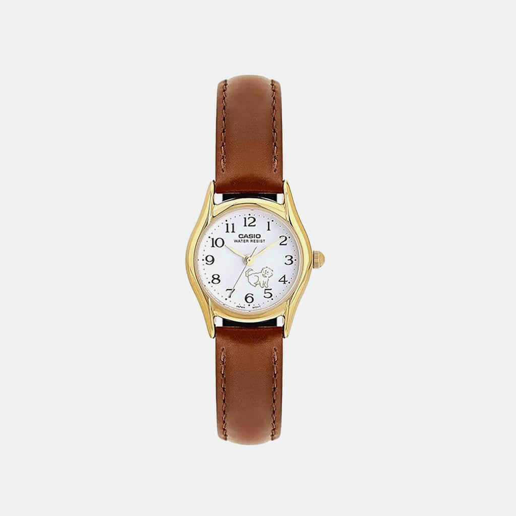 Enticer Women Quartz White Dial Analog Leather Watch A2267