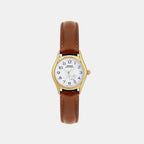 Enticer Women Quartz White Dial Analog Leather Watch A2267