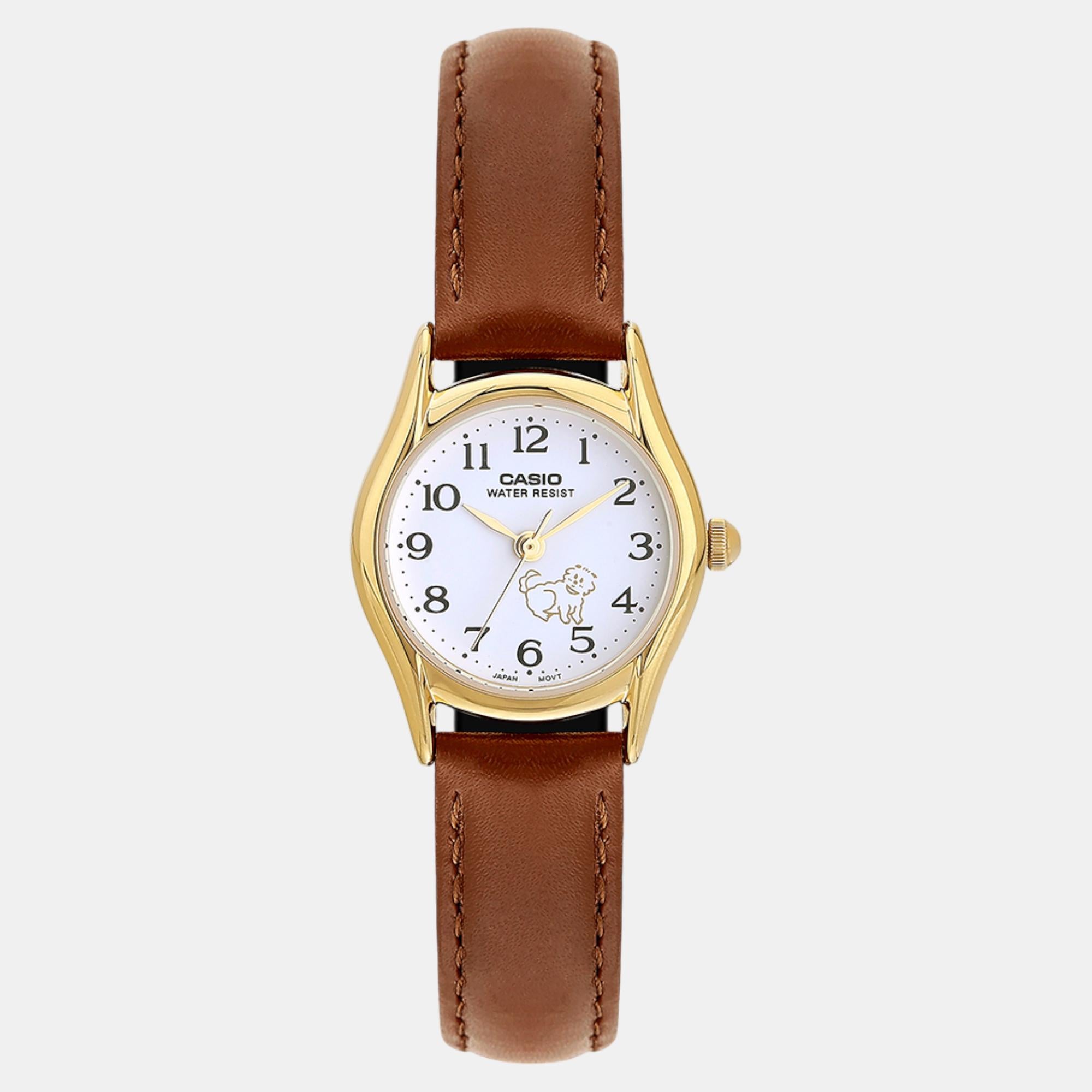 Enticer Women Quartz White Dial Analog Leather Watch A2267