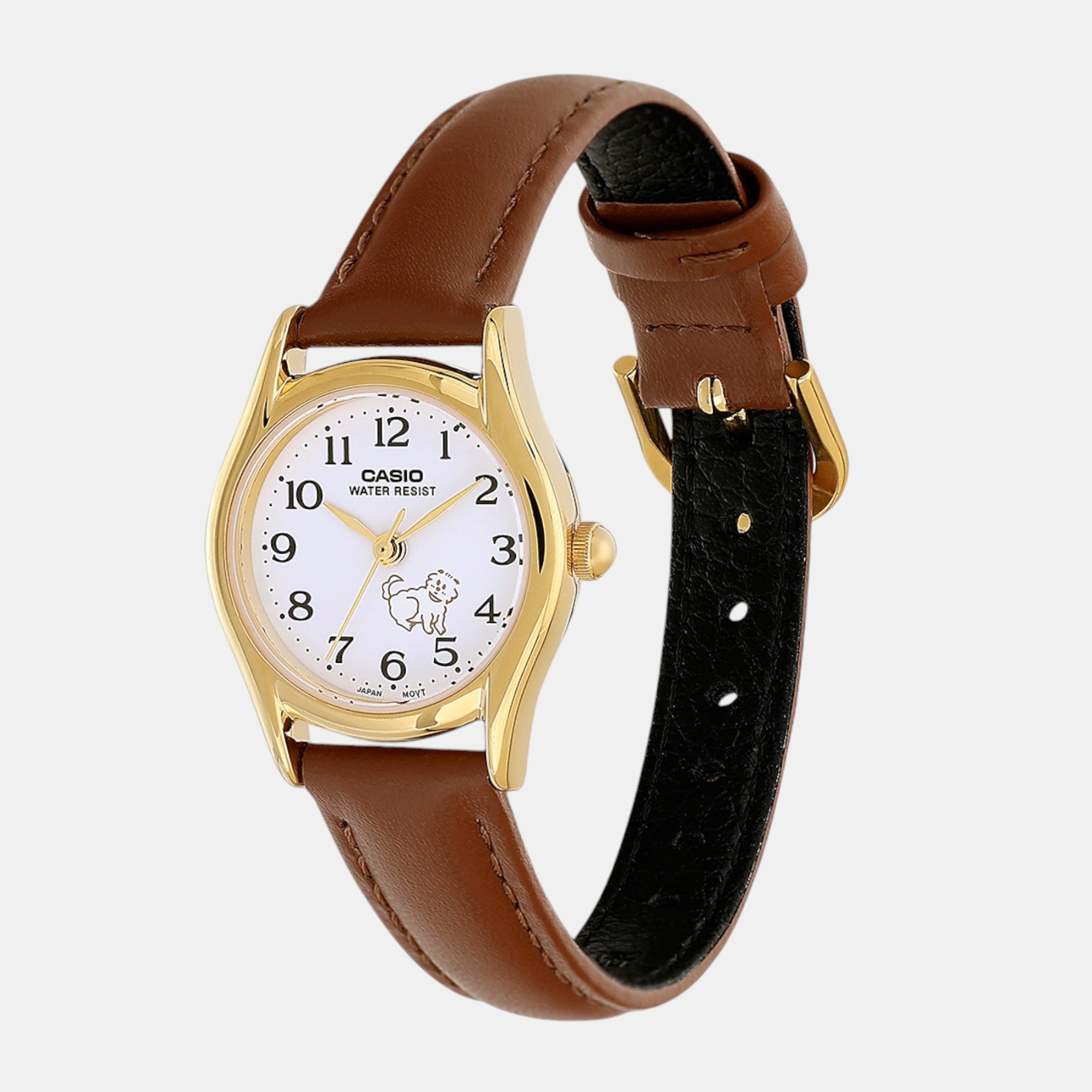 Enticer Women Quartz White Dial Analog Leather Watch A2267