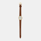 Enticer Women Quartz White Dial Analog Leather Watch A2267