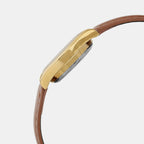 Enticer Women Quartz White Dial Analog Leather Watch A2268