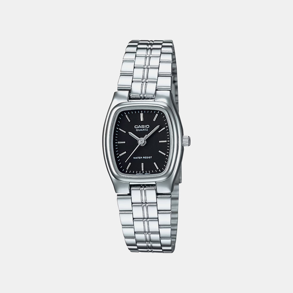Enticer Women Quartz Black Dial Analog Stainless Steel Watch A2270