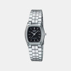 Enticer Women Quartz Black Dial Analog Stainless Steel Watch A2270