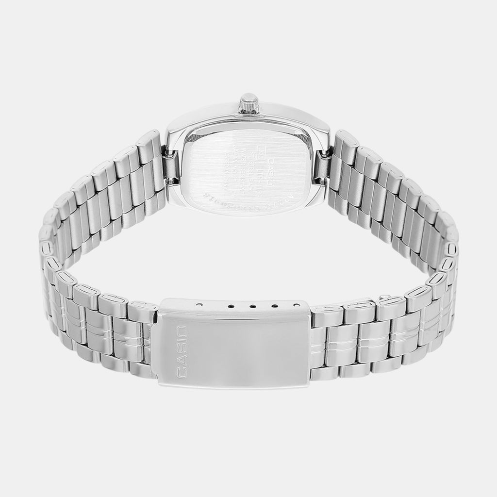 Enticer Women Quartz Black Dial Analog Stainless Steel Watch A2270