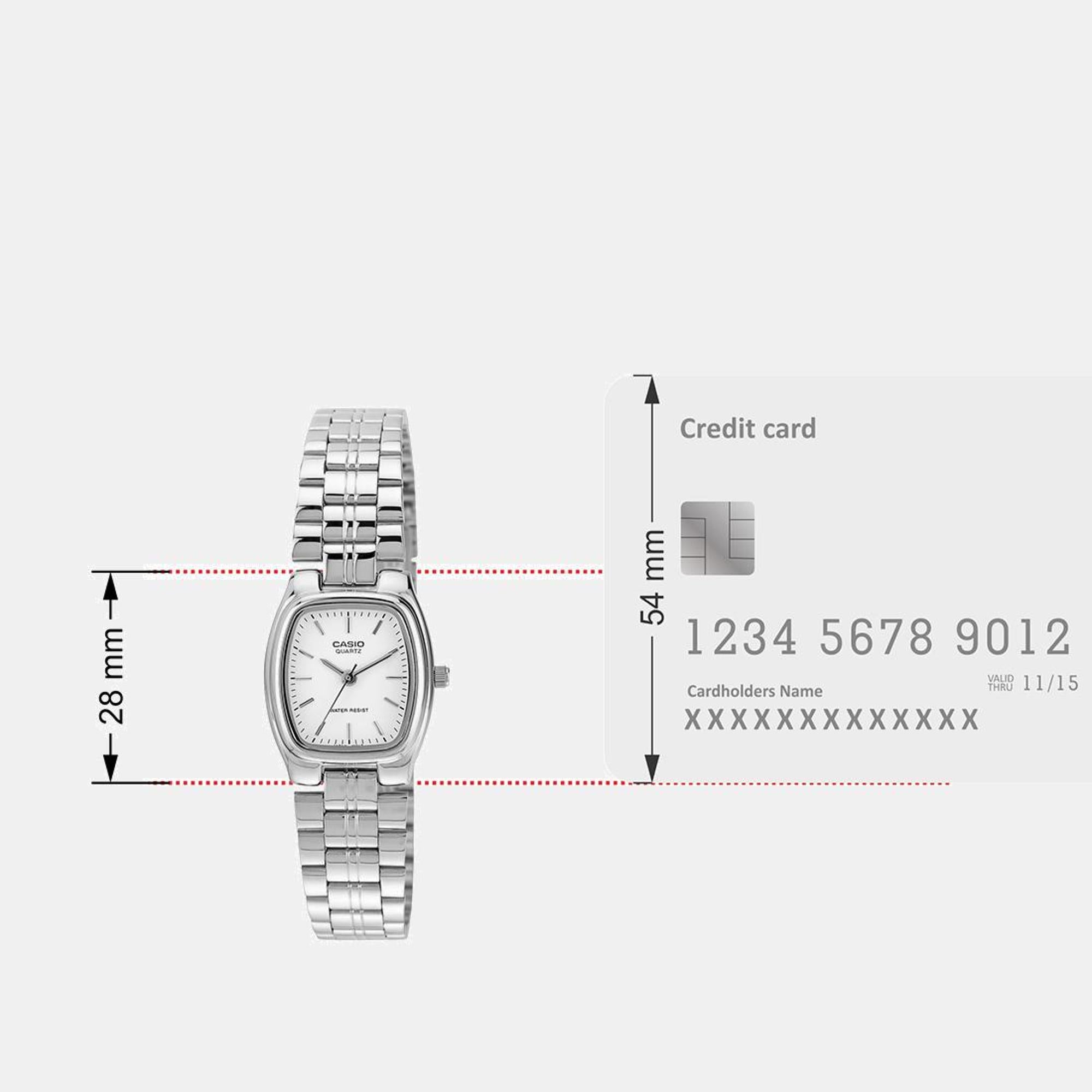 Enticer Women Quartz White Dial Analog Stainless Steel Watch A2271