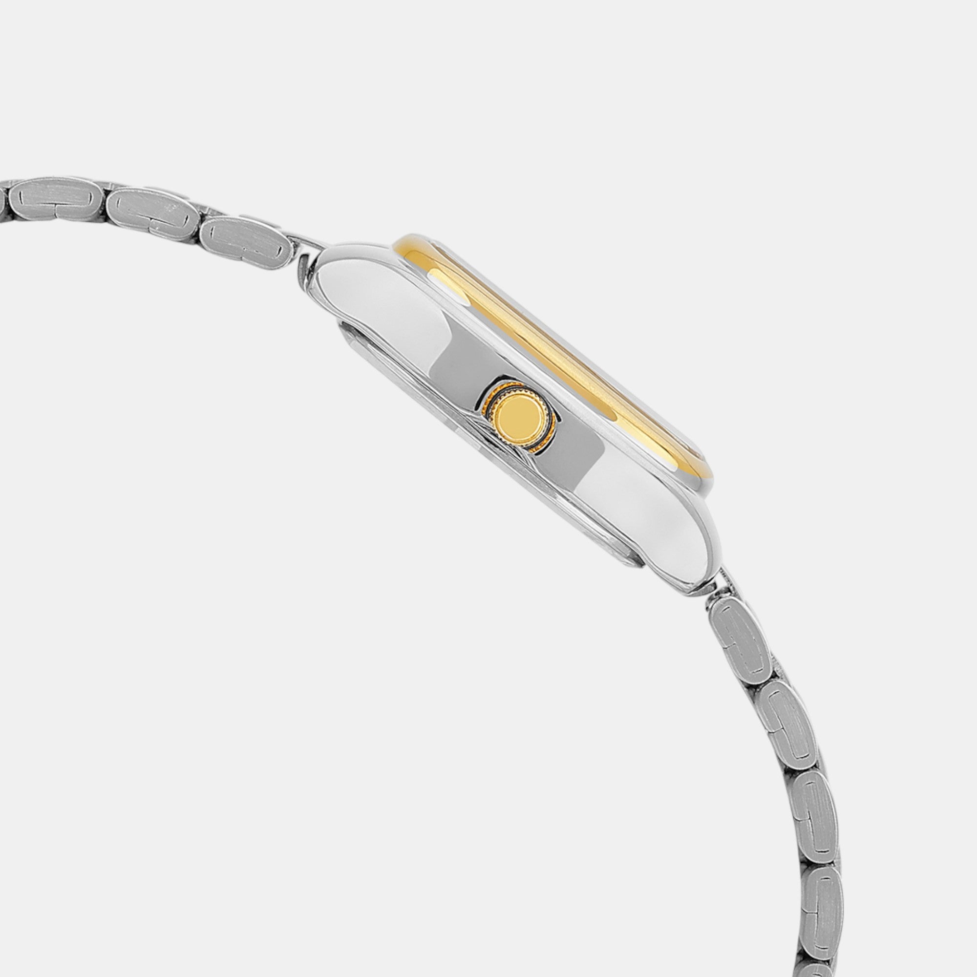 Enticer Women Quartz Gold Dial Analog Stainless Steel Watch A2272