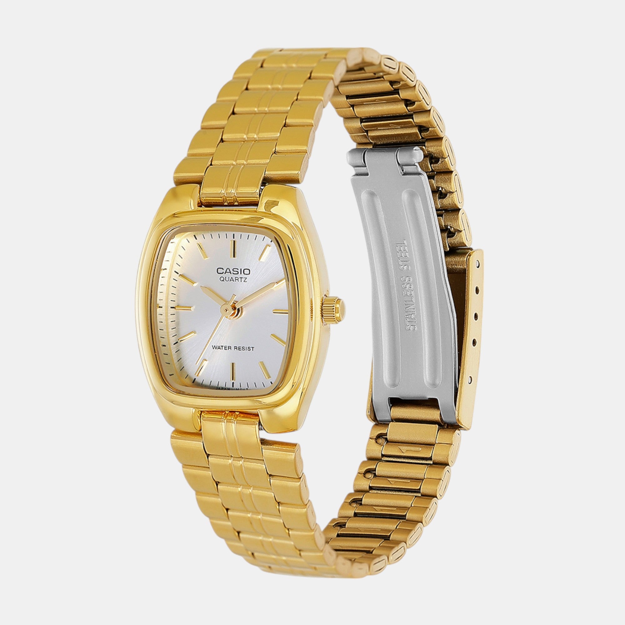 Enticer Women Quartz Silver Dial Analog Stainless Steel Watch A2273