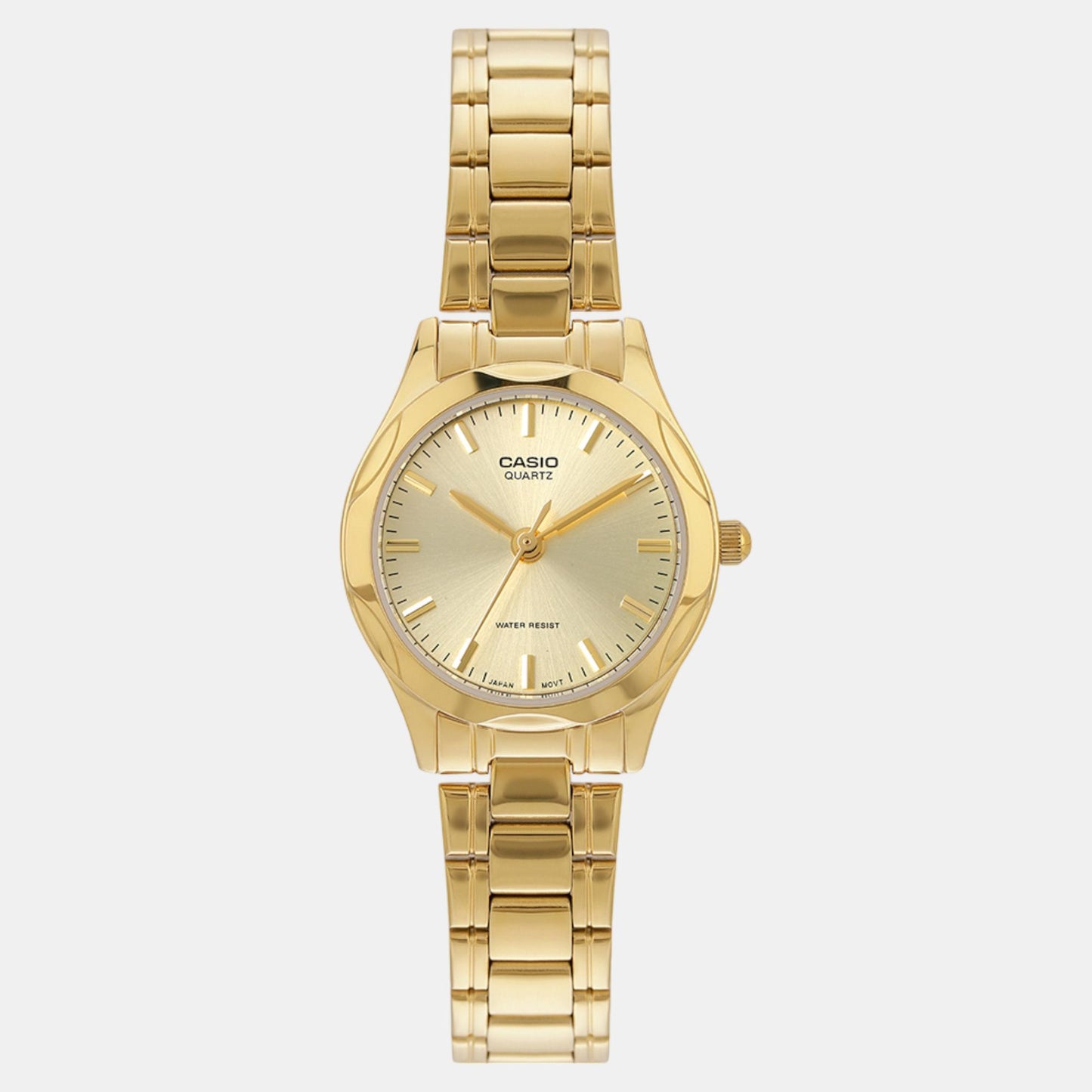 Enticer Women Quartz Gold Dial Analog Stainless Steel Watch A2276