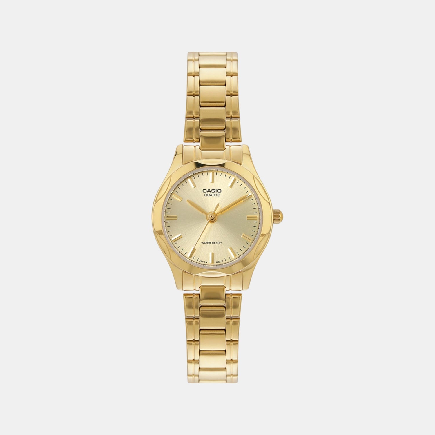 Enticer Women Quartz Gold Dial Analog Stainless Steel Watch A2276