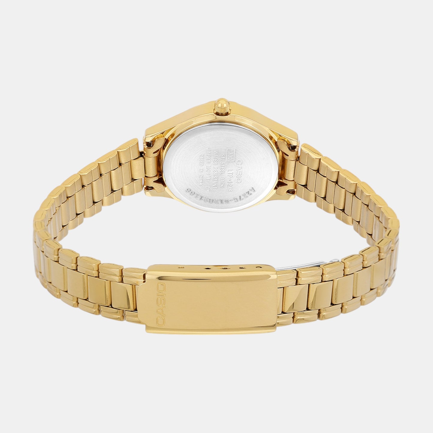 Enticer Women Quartz Gold Dial Analog Stainless Steel Watch A2276