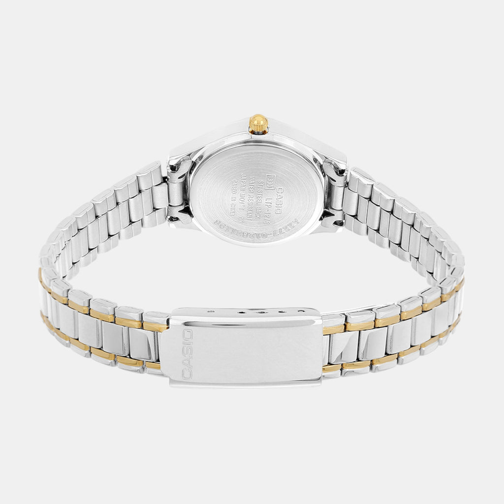 Enticer Women Quartz Gold Dial Analog Stainless Steel Watch A2277